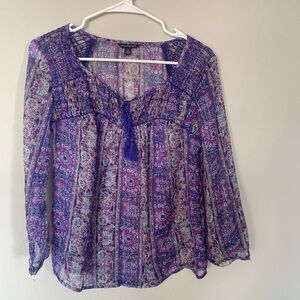 2013 American Eagle Boho Blouse